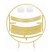 GOMINIMO 1.8 M Round Balloon Arch Kit(Gold)GO-BA-100-SD