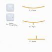 GOMINIMO 2.2 M Round Balloon Arch Kit(Gold)GO-BA-101-SD