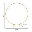 GOMINIMO 2.2 M Round Balloon Arch Kit(Gold)GO-BA-101-SD
