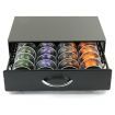 GOMINIMO Coffee Pod Holder Drawer Storage with Vertuoline Stores 40 Pods (Black) GO-CPH-100-YY