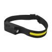 KILIROO 2PCS LED Rechargeable Headlamp with Motion Sensor (Black and Yellow) KR-HL-100-YE