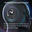 Translator Earbuds 144 Languages Translation Device Two Way Real Time 97% High Accuracy Music Calling for iOS Android Phones