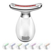 Red Light Massager for Face and Neck, 7 in 1 Face Lifting Device, Thermal and Vibration Technologies for Skin Care, Improve, Firm, Tighten and Smooth