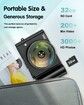 4K Digital Camera for Photography,64MP Autofocus Vlogging Camera for Vlog with Selfie Lens,Compact Travel Video Camera with Flash,16X Zoom,Anti-Shake,32GB Card,2 Batteries