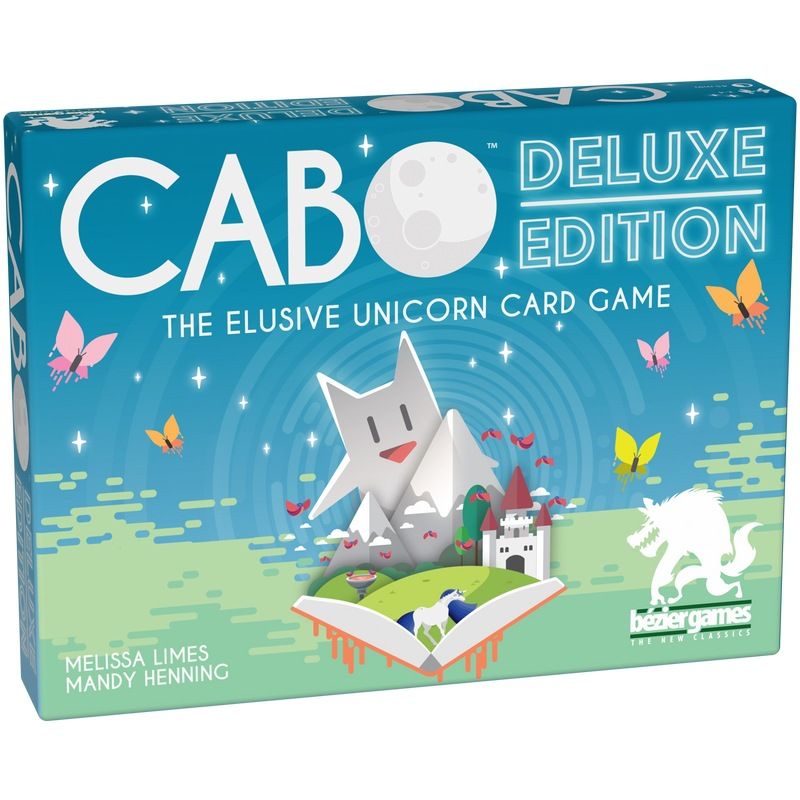 Deluxe Card Game CABO Elusive Unicorn Bezier Family Fun Strategy Party Entertainment 2-4 Players BENS CABX Quick Play Social Night