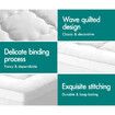 STARRY EUCALYPT Pillowtop Mattress Topper Bamboo White Protector Cover Pad 7cm King Single