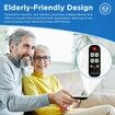 Big Button Universal TV Remote for Seniors Easy to Use Simple Setup Elderly Friendly Learning Functions Controller