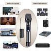 Wireless Microphones, UHF Metal Dual Handheld Cordless Microphone, Rechargeable Receiver