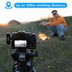 Wireless Lavalier Microphone for iPhone Android Camera Vlogging, All in One Lapel Dual Mic System and Lightning
