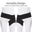 Fitness Leg Protector Groin Strap Hip Protector Weight Lifting Thigh Protector Perforated Breathable Hip Strap (Size: Large), Hip:40in(102cm), Thigh:26in(66cm)