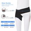 Fitness Leg Protector Groin Strap Hip Protector Weight Lifting Thigh Protector Perforated Breathable Hip Strap (Size: Medium), Hip:36in(92cm), Thigh:24in(61cm)