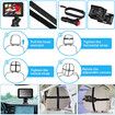 Car Baby Camera Monitor 4.3Inch 360 Degree Rotation Wide View 1080P Infrared Night Vision Stroller Mirror Safe Rear Facing Surveillance System