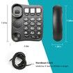 Landline Phones for Seniors,Large Button Phone for Seniors,Landline Phones for Home,with Picture Memory Speed Dial Function,Telephones for Hearing Impaired