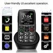 Unlocked 4G Mobile Phone for Seniors Big Button LTE Cell Phone Clear Sound SOS Feature USB-C Charging Black