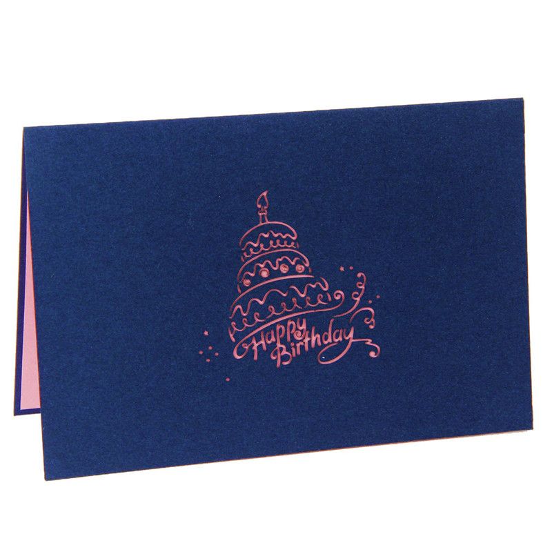3d Gift Card Baby Girl Birthday Card