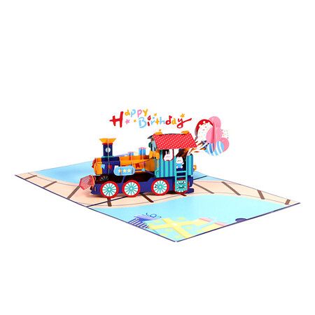 3d Gift Card Kid Train