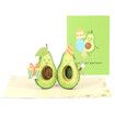 3d Gift Card Avocado Birthday Card