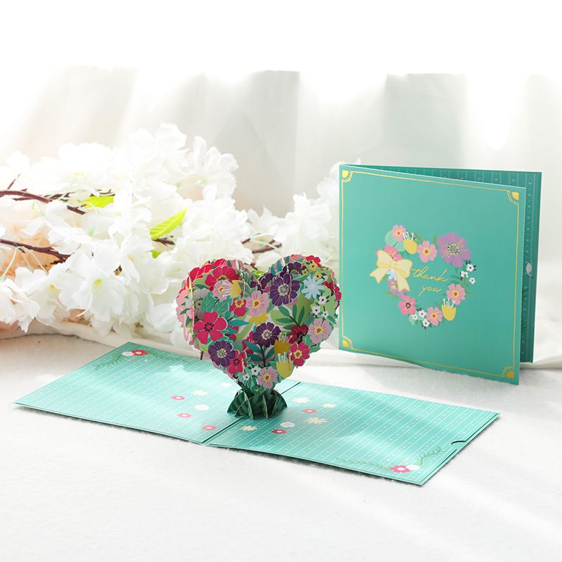 3d Gift Card LOVE Flower