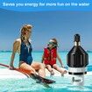 2Pcs Inflatable Boat SUP Pump Adapter,Premium Conventional Air Adapter,Sturdy SUP Air Adapter,Quickly Inflation and Strong Sealing SUP Pump Adapter,for Inflatable Boat,Paddleboard and Kayak (Black)