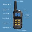1000M Range Anti Barking and Remote Dog Training Collar,Rechargeable with Sound,Vibration,Shock (For 2 Dogs)