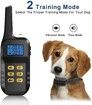 1000M Range Anti Barking and Remote Dog Training Collar,Rechargeable with Sound,Vibration,Shock (For 2 Dogs)