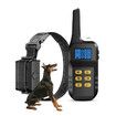 1000M Range Anti Barking and Remote Dog Training Collar,Rechargeable with Sound,Vibration,Shock (For 2 Dogs)