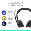 Zone 301 Wireless Bluetooth Headset with Noise-Canceling Microphone, Compatible with Windows, Mac, Chrome, Linux, iOS, iPadOS, Android