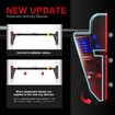 Pullup Bar Chinup Situp Push Up 250kg Horizontal Door Home Gym Abs Workout Exercise Shoulder Chest 96-140cm Adjustable