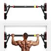 Pull Up Bar Push Chinup Situp Door Horizontal Shoulder Fitness Abs Workout Exercise Home Gym 400kg 93-140cm Adjustable
