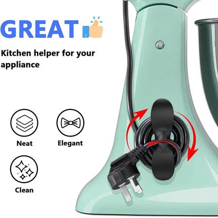 4pc Electrical Cord Winder Kitchen Storage,Household No-punch Plug Fixed Power Cord Organizer,Home Organizing Storage Tool