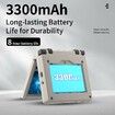 4400+ Portable Nostalgic Games Retro Handheld Device 3.5inch IPS Foldable 3300mAh Battery 64GB TF Card Expandable to 128G WiFi Silver Gray