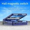 4400+ Portable Nostalgic Games Retro Device 3.5inch IPS Foldable 3300mAh Li-ion Battery 64GB TF Card Expandable 128G  WiFi Silver Blue