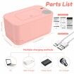 Wipe Warmer Heater Large Capacity Smart Wet Wipes Warmer,Adjustable Temperature,Pink