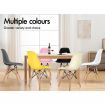 ALFORDSON 4x Dining Chairs Retro Solid Wood Steel Yellow