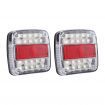 Giantz Pair 26 LED Tail Lights Stop Reverse Indicator 12V Ute Trailer Truck