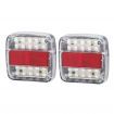 Giantz Pair 26 LED Tail Lights Stop Reverse Indicator 12V Ute Trailer Truck