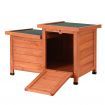i.Pet Outdoor Cat House Rabbit Hutch Wooden Shelter Indoor Cat House Outdoor Condo Small Enclosure