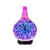 Devanti Ultrasonic Aroma Aromatherapy Diffuser 3D Light Oil Firework Humidifier