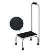 Step Stool with Handle Footstool Bed Mobility for Elderly Disability Aid Adult Bath Stand Stainless Steel Lightweight Nonslip