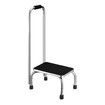 Step Stool with Handle Footstool Bed Mobility for Elderly Disability Aid Adult Bath Stand Stainless Steel Lightweight Nonslip