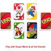 UNO Super Mario Cards Kids Deck Animated Character Image Themed Collector 108PCS Family Game Night Gift Toddler Ages 7+