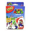 UNO Super Mario Cards Kids Deck Animated Character Image Themed Collector 108PCS Family Game Night Gift Toddler Ages 7+