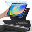 Wireless Keyboard Case for iPad 10th Generation 2022 – Magic-Style Magnetic Keyboard Case with Multi-Touch Trackpad Compatible with iPad 10.9 inch 10th Gen, Floating Cantilever Stand