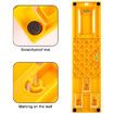 Picture Hanging Tool with Level Easy Frame Picture Hanger Wall Hanging Kit, Yellow Hanging Tool