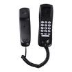 Wall Mounted Telephone Fixed Landline Wall Telephones Perfect for Home and Business Use Simple Caller Re-dial Function Telephone Energy Saving Telephone, Black