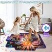 LED Light Dance Music Mat with 6-Button Wireless BT Connect,Music Dance Game Kids Birthday Gifts for Girl Boy,Play Kid Dance Pad