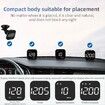 Digital Satellite GPS Speedometer Car Hud Head Up Display KM/H MPH for Car Universal Auto Accessories