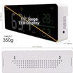 Sound Level Meter with Large LED Display Decibel Temperature Humidity Wall Hanging Noise Monitor