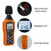 LCD Digital Audio Decibel Meter Sound Level Meter Noise Level Meter Sound Monitor dB Meter Noise Measurement Measuring 30 dB to 130 dB A/C Mode (Batteries Not Include)