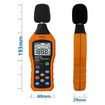 LCD Digital Audio Decibel Meter Sound Level Meter Noise Level Meter Sound Monitor dB Meter Noise Measurement Measuring 30 dB to 130 dB A/C Mode (Batteries Not Include)